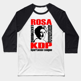 Rosa Luxemburg Baseball T-Shirt